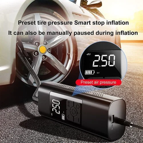 Portable Car Air Pump (🔥Free Shipping)-Festivesl