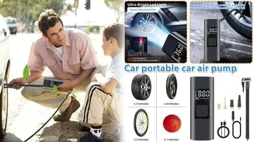 Portable Car Air Pump (🔥Free Shipping)-Festivesl