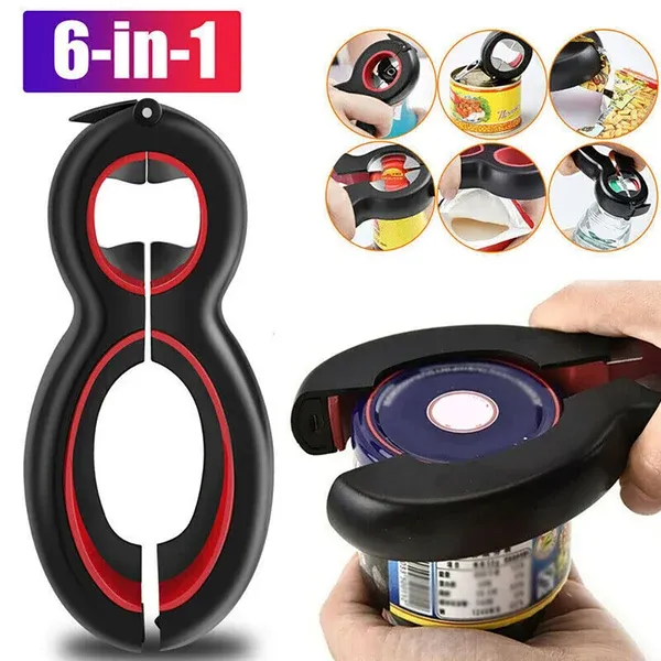 6IN1 MULTIFUNCTIONAL BOTTLE OPENER-Festivesl