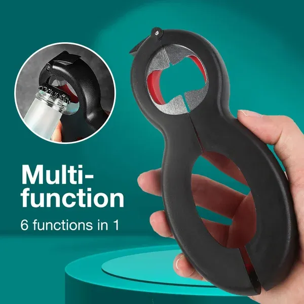 6IN1 MULTIFUNCTIONAL BOTTLE OPENER-Festivesl
