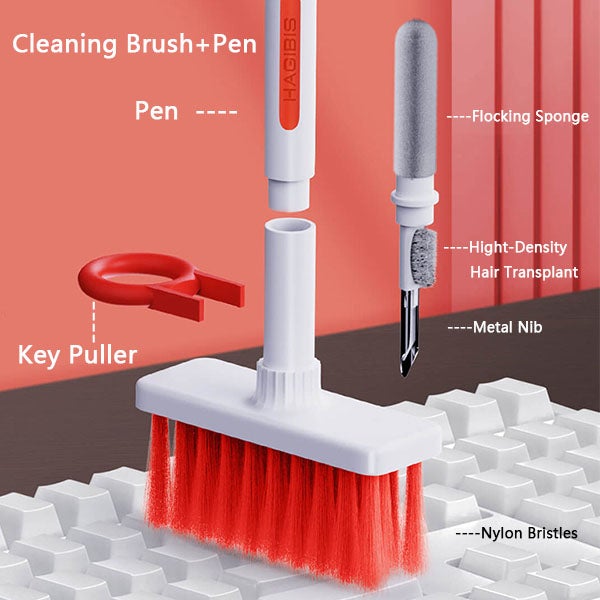 5 in 1 Keyboard & Earphone Cleaner-Festivesl