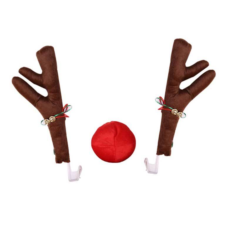 Christmas Car Decorations Reindeer Set-Festivesl