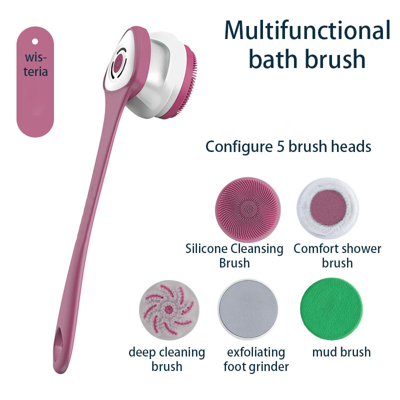 🔥HOT SALE - 50% OFF 🔥New Multifunctional Waterproof Electric Bath Brush-Festivesl