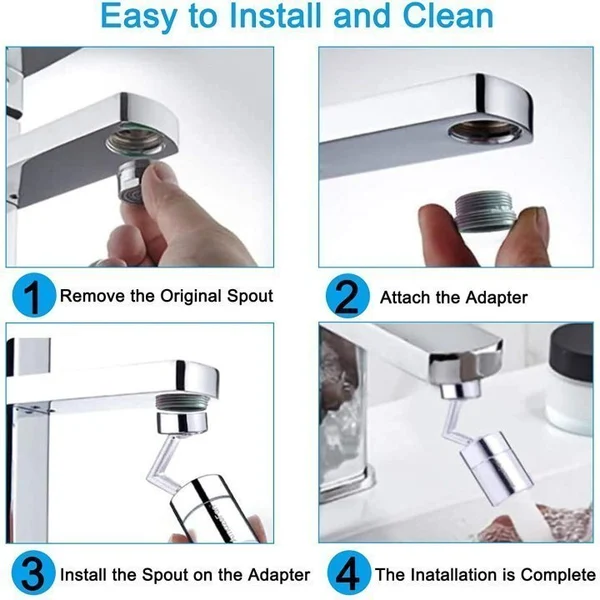 (🔥Hot Sale - 48% OFF) Universal Splash Filter Faucet - BUY 2 GET 1 FREE-Festivesl