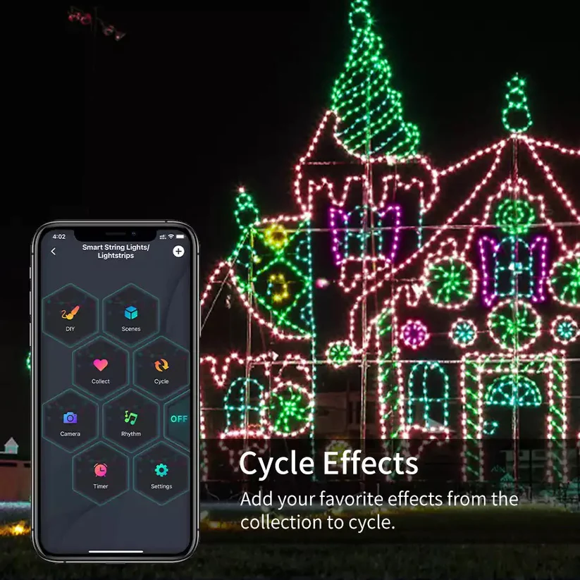 SMART CHRISTMAS LIGHTS-Festivesl
