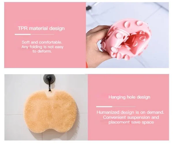 (🔥Last Day Promotion 49% OFF) Shower Foot & Back Scrubber, Massage Pad - BUY 2 SAVE $10-Festivesl