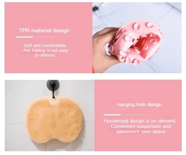 (🔥Last Day Promotion 49% OFF) Shower Foot & Back Scrubber, Massage Pad - BUY 2 SAVE $10-Festivesl