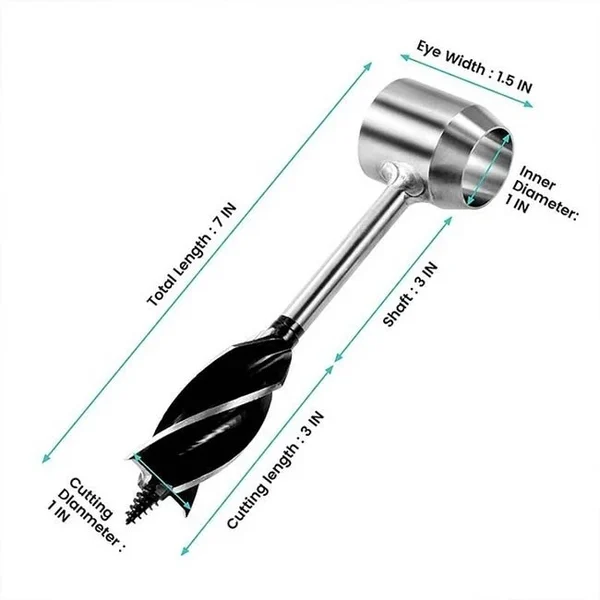 (🔥summer sale 48% OFF) Bushcraft Hand Auger Wrench - BUY 2 FREE SHIPPING-Festivesl