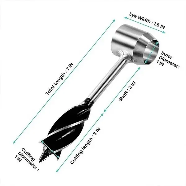 (🔥summer sale 48% OFF) Bushcraft Hand Auger Wrench - BUY 2 FREE SHIPPING-Festivesl