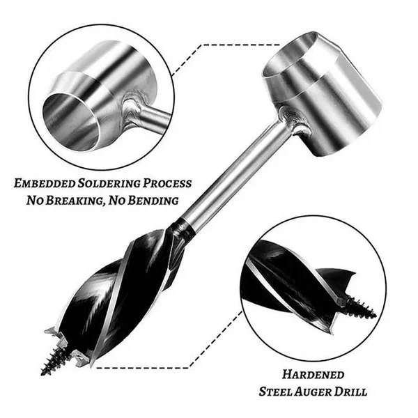 (🔥summer sale 48% OFF) Bushcraft Hand Auger Wrench - BUY 2 FREE SHIPPING-Festivesl