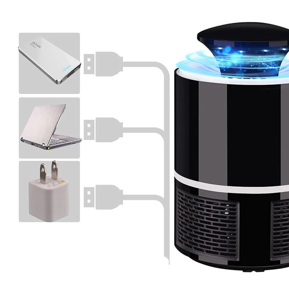 USB POWERED LED MOSQUITO KILLER LAMP-Festivesl