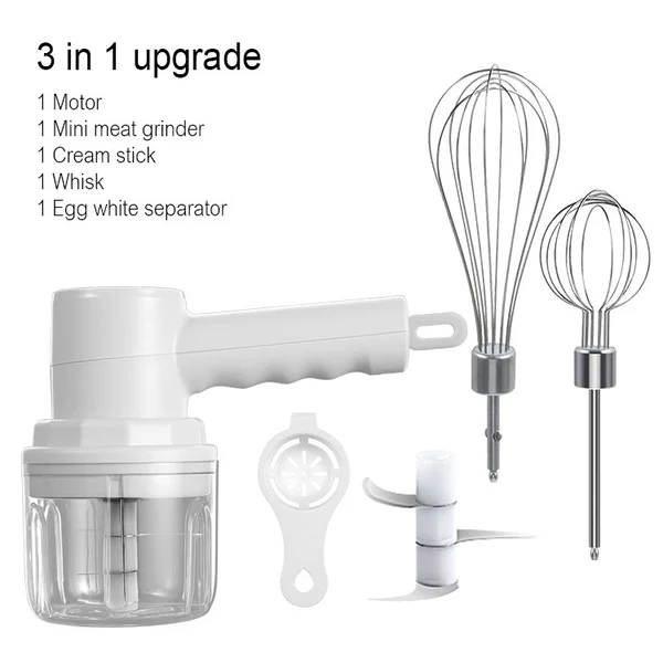 3-IN-1 Automatic Wireless Whisk 🔥BUY 2 GET 10% OFF & FREE SHIPPING-Festivesl