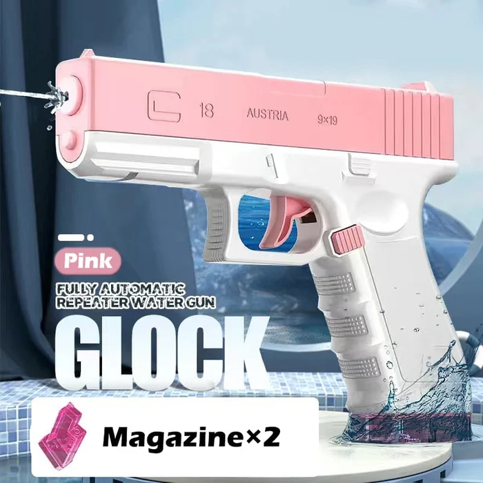 🎁Last Day Promotion SAVE 70% - 2023 New Glock Fast Shooting Water Gun(Buy 3 Free Shipping)-Festivesl