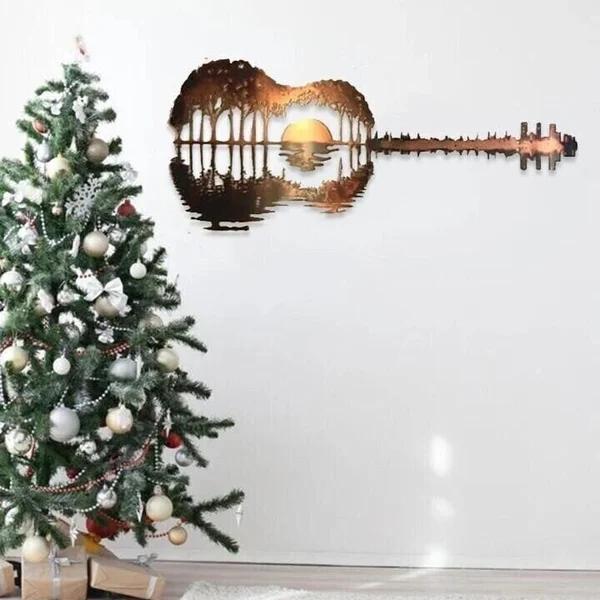 NEW YEAR SALE 40% OFF-Guitarist Art🎸MEGRAIDANTM️ Handmade Abstract Guitar Metal-BUY 2 FREE SHIPPING-Festivesl