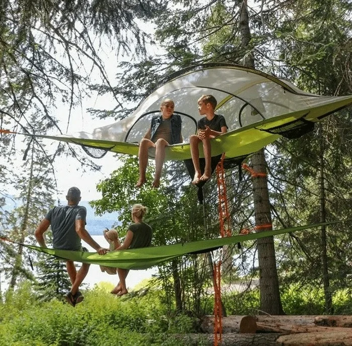 Patented 3 Point Design - Multi-Person Hammock-Festivesl