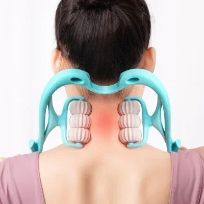 🔥Last Day Promotion 49% OFF - NeckBud Massage Roller (BUY 2 SAVE 10% & FREE SHIPPING)-Festivesl