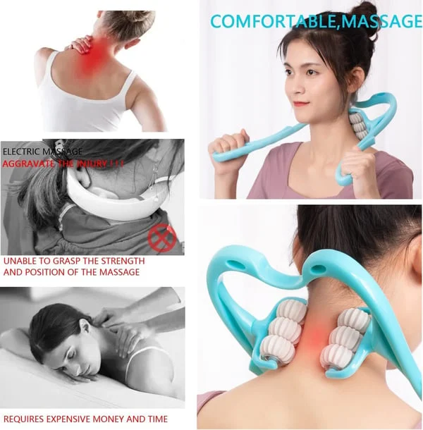 🔥Last Day Promotion 49% OFF - NeckBud Massage Roller (BUY 2 SAVE 10% & FREE SHIPPING)-Festivesl