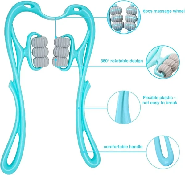 🔥Last Day Promotion 49% OFF - NeckBud Massage Roller (BUY 2 SAVE 10% & FREE SHIPPING)-Festivesl