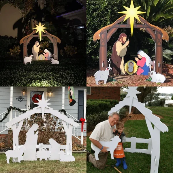 🎅(Early Christmas Sale- 48% OFF) Nativity Scene Christmas Nativity Set-Festivesl
