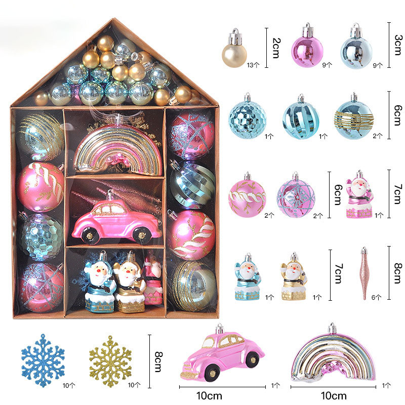 🔥Christmas Gifts 49% OFF🎁christmas70 House Painted Christmas Plating Gift Pack-Festivesl