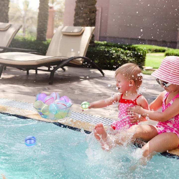 ✨Summer Sale✨Biodegradable Reusable Water Balloons-Festivesl