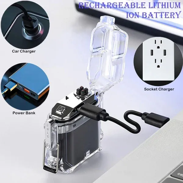 ✨2023 HOT SALE-49% OFF 🔥COB Lighting Rechargeable USB Lighter-Festivesl