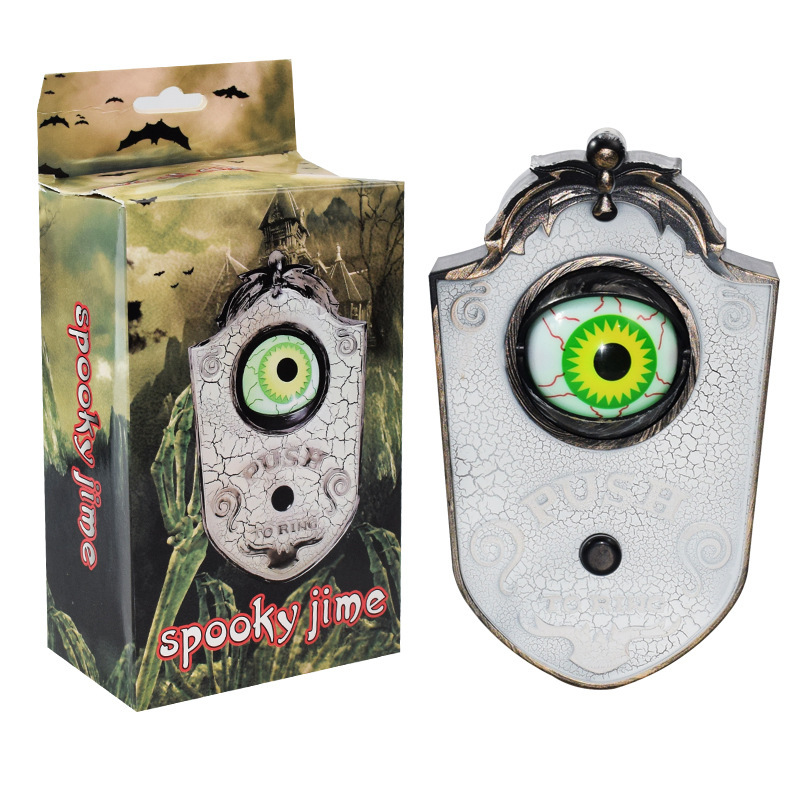 🔥HOT SALE - 49% OFF 🔥2023 New Halloween Spider One-Eyed Doorbell-Festivesl