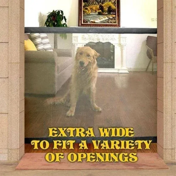 🔥Last Day Promotion 49% OFF🔥-Portable Kids & Pets Safety Door Guard-🐶Simple installation-Festivesl