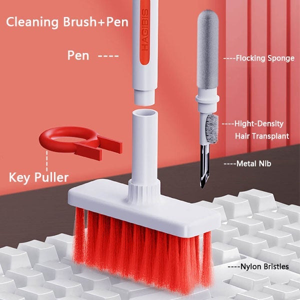 5 in 1 Keyboard & Earphone Cleaner-Festivesl