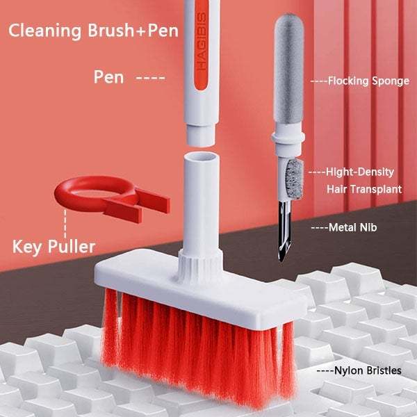 5 in 1 Keyboard & Earphone Cleaner-Festivesl