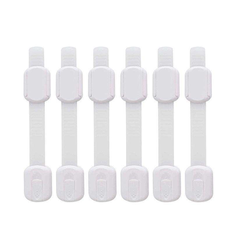 Child Safety Strap Locks for Fridge, Cabinets, Drawers, Dishwasher, Toilet-Festivesl