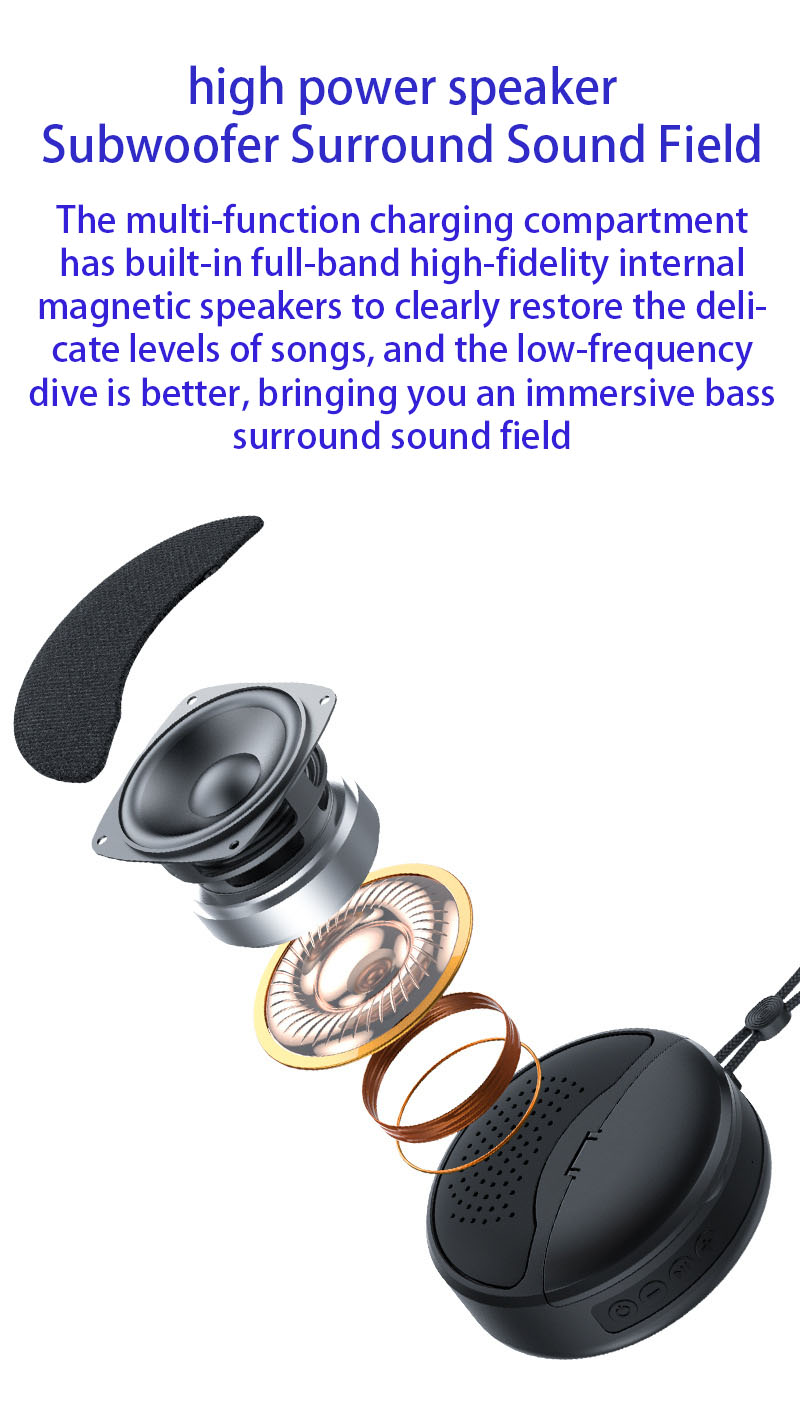 🔥Hot Sale - 50% OFF 🔥 - New Bluetooth Speaker & Headphone 2 in 1-Festivesl