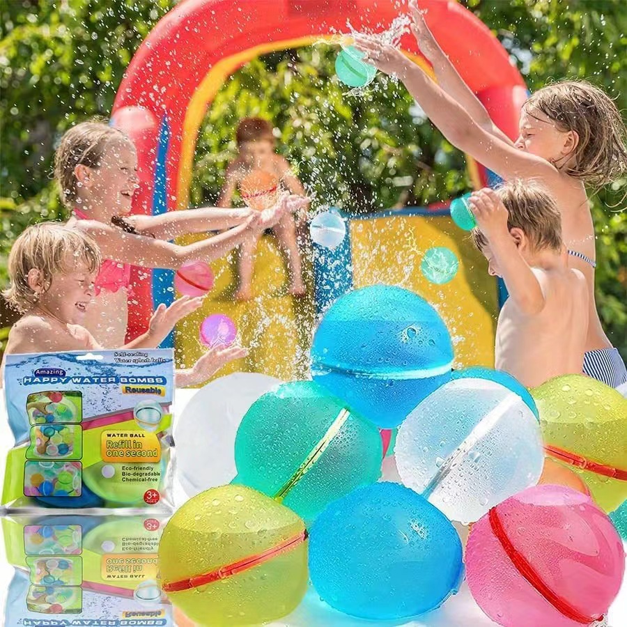 ✨Summer Sale✨Biodegradable Reusable Water Balloons-Festivesl