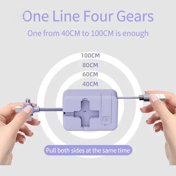 ⏰Christmas Pre Sale 49% Off🔥3 in 1 Rechargeable USB Fast Charging Cable & Mobile Stand-Festivesl