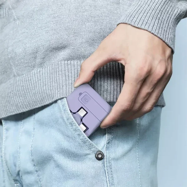 ⏰Christmas Pre Sale 49% Off🔥3 in 1 Rechargeable USB Fast Charging Cable & Mobile Stand-Festivesl