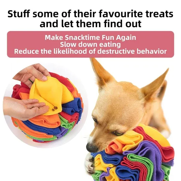 Dog Snuff Ball Dog Training Toy--Improve Pet IQ-Festivesl