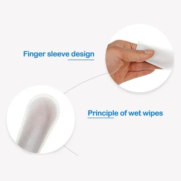 Pet Dental Cleaning Finger Wipes-50 Wipes (🔥BUY 2 GET 1 FREE & FREE SHIPPING)-Festivesl