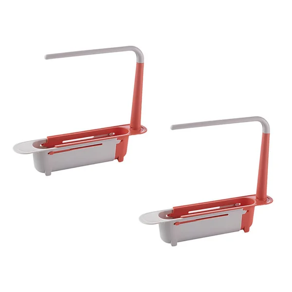 Hot Sale 🎁Updated Telescopic Sink Storage Rack-Festivesl