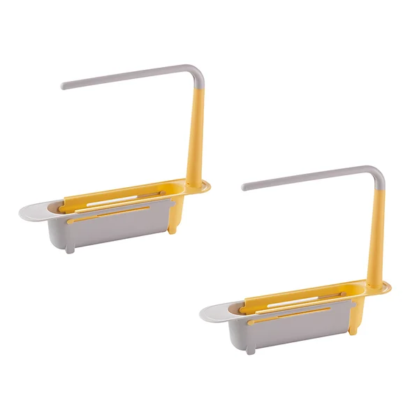 Hot Sale 🎁Updated Telescopic Sink Storage Rack-Festivesl