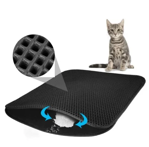 (🔥Last Day Promotion - 48% OFF) Foldable Cat Litter Mat - BUY 2 FREE SHIPPING-Festivesl
