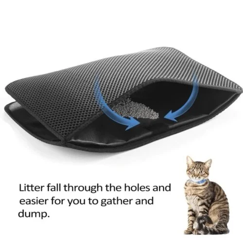 (🔥Last Day Promotion - 48% OFF) Foldable Cat Litter Mat - BUY 2 FREE SHIPPING-Festivesl