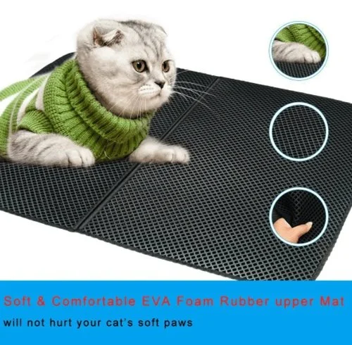 (🔥Last Day Promotion - 48% OFF) Foldable Cat Litter Mat - BUY 2 FREE SHIPPING-Festivesl