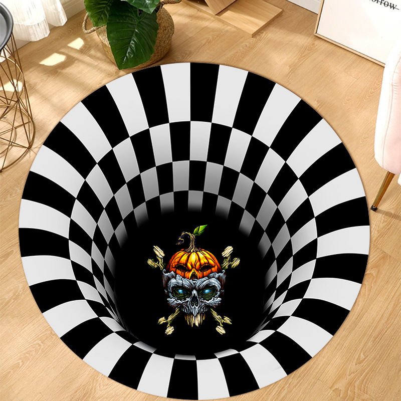🔥HOT SALE -48% OFF 🔥2022 New Halloween Themed 3D Visual Floor Mat-Festivesl