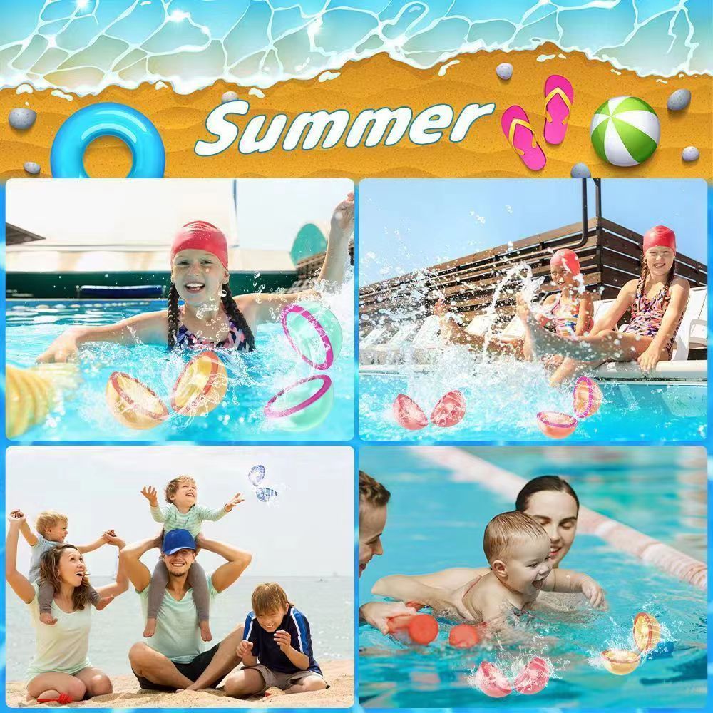 ✨Summer Sale✨Biodegradable Reusable Water Balloons-Festivesl