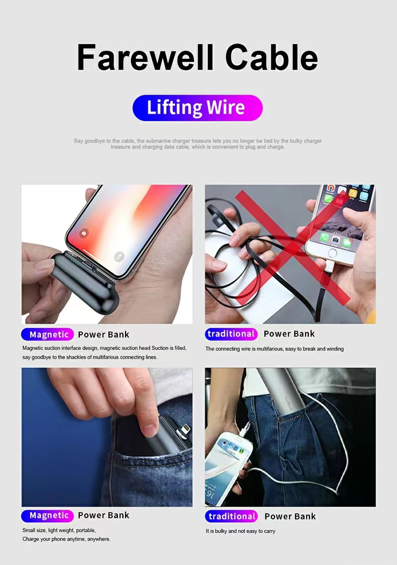 Portable 3 in 1 Power Bank-Festivesl