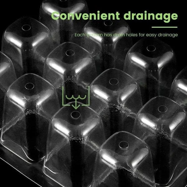 (🔥Spring Promotion 48% OFF) Seed Starter Trays with Grow Light-Festivesl