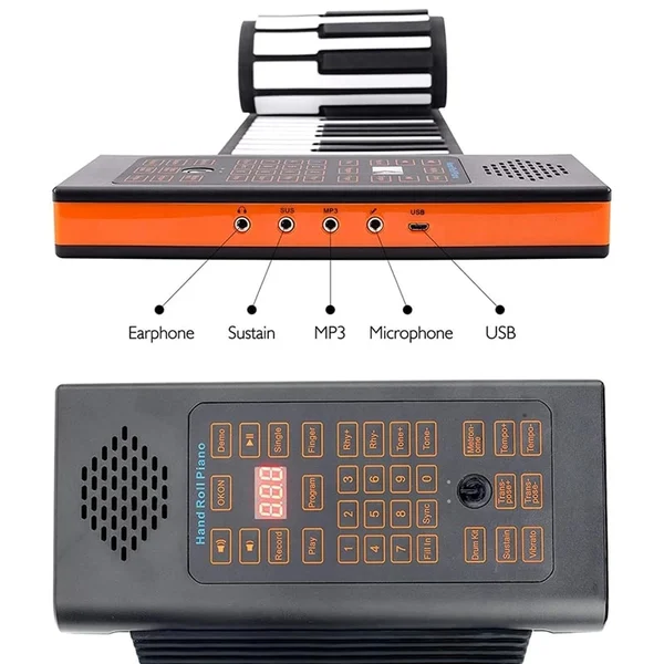 🎄Christmas Sale 49%OFF🎄 - Hand Roll Portable Piano-Festivesl