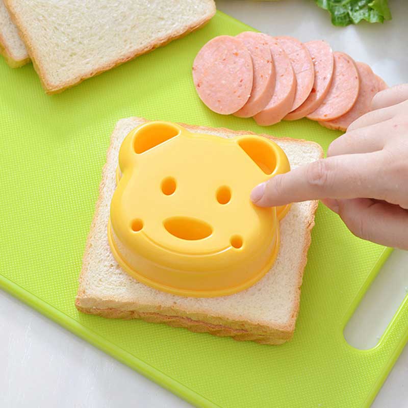 Bear Shape Sandwich Mold Cutter-Festivesl