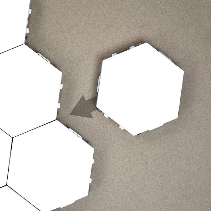 🔥HOT SALE - 50% OFF 🔥 Super LED Assembled Hand Touch Sensing Honeycomb Light-Festivesl