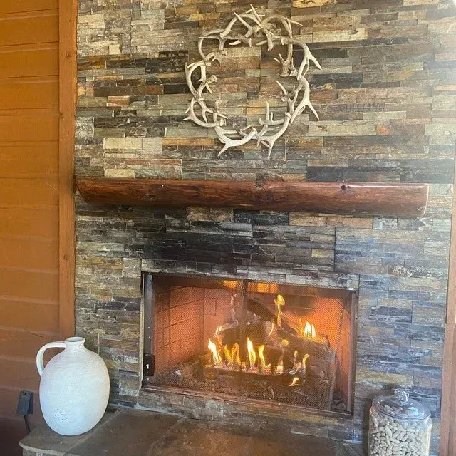 Halloween Pre-sale 💖 Rustic Farmhouse Antler Wreath-Festivesl